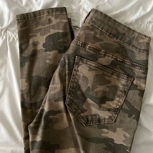 Camouflage pants
